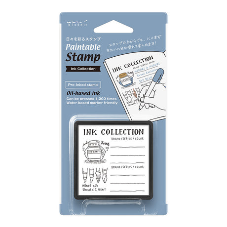 Midori Pre-Inked Paintable Stamp