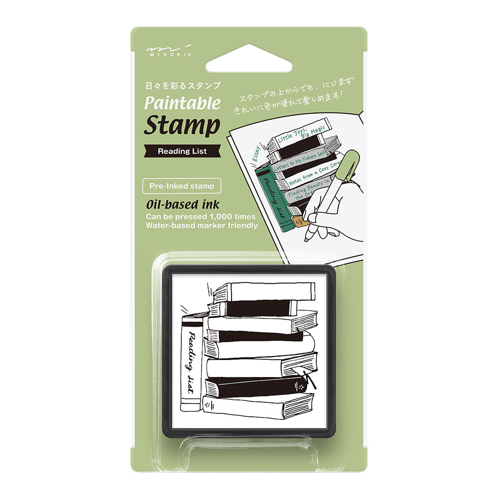 Midori Pre-Inked Paintable Stamp