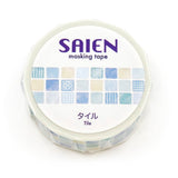 Kamiiso Washi Tape - Tiles