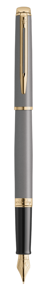 Waterman Hémisphère Understated Edit Fountain Pen - Metallic Grey