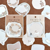 Papier Platz Tobimatsu Shoichiro Flake Sticky Notes - Various Motifs