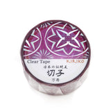 Kamiiso Clear Tape - Kiriko - Manju (Hologram Foil)