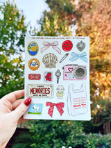 Art By Elowyn The Memory Collector - 5" x 7" Sticker Sheet