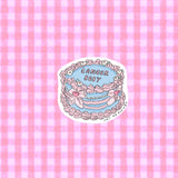 Art By Elowyn Zodiac Cake Stickers - 3" Die-Cut Stickers