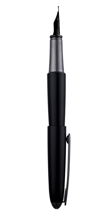 Diplomat Aero Fountain Pen - Pure Black
