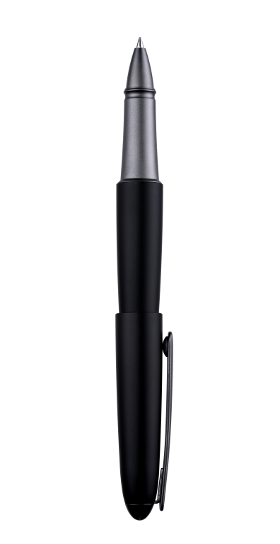 Diplomat Aero Rollerball Pen - Pure Black