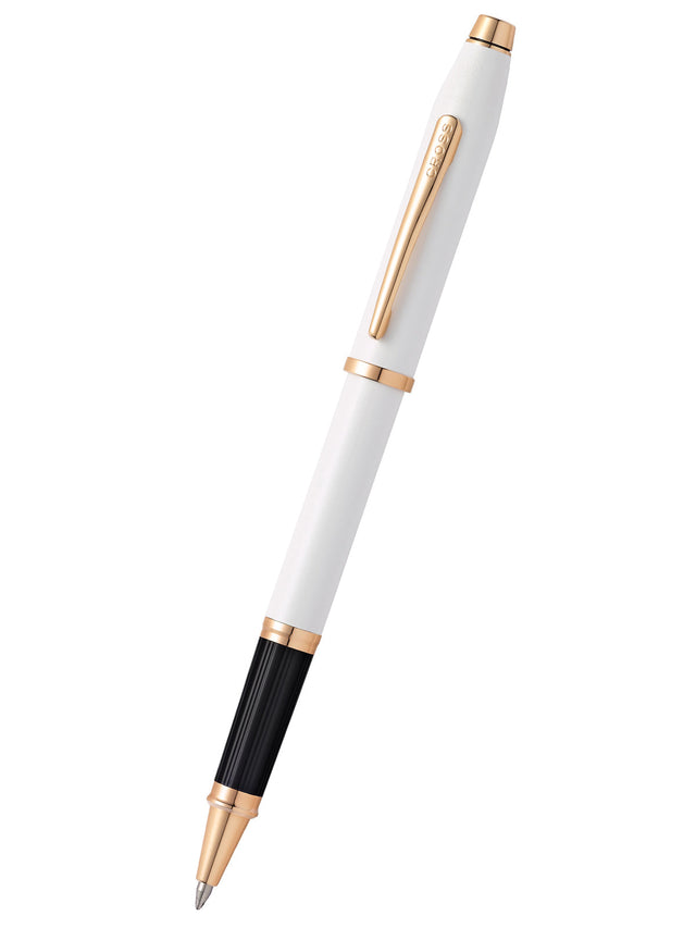 Century II Pearlescent White Rollerball Pen - view 1