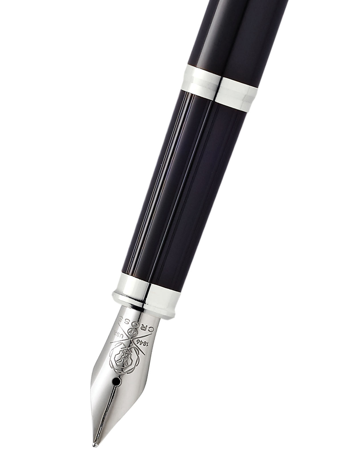 Century II Black Lacquer Fountain Pen - view 2