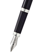 Century II Black Lacquer Fountain Pen - view 2