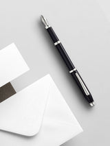 Century II Black Lacquer Fountain Pen - view 3