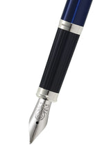 Century II Translucent Blue Lacquer Fountain Pen - view 2
