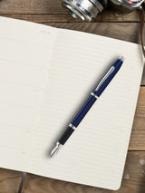 Century II Translucent Blue Lacquer Fountain Pen - view 4