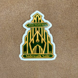 Atlas Stationers Sticker - Green City (Sidewalk Sale 2026)