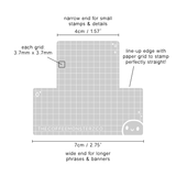 TheCoffeeMonsterzCo Emoti Dual Size - Acrylic Block