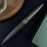Diplomat Aero Ballpoint Pen - Brass Stripes