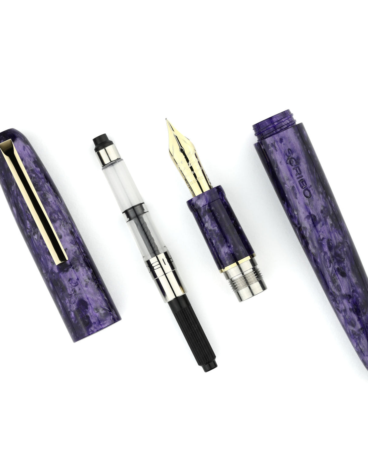 Scribo Piuma Fountain Pen - Ametista