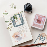 MU Journaling Die-Cut Card Series - The Window Of Solitude