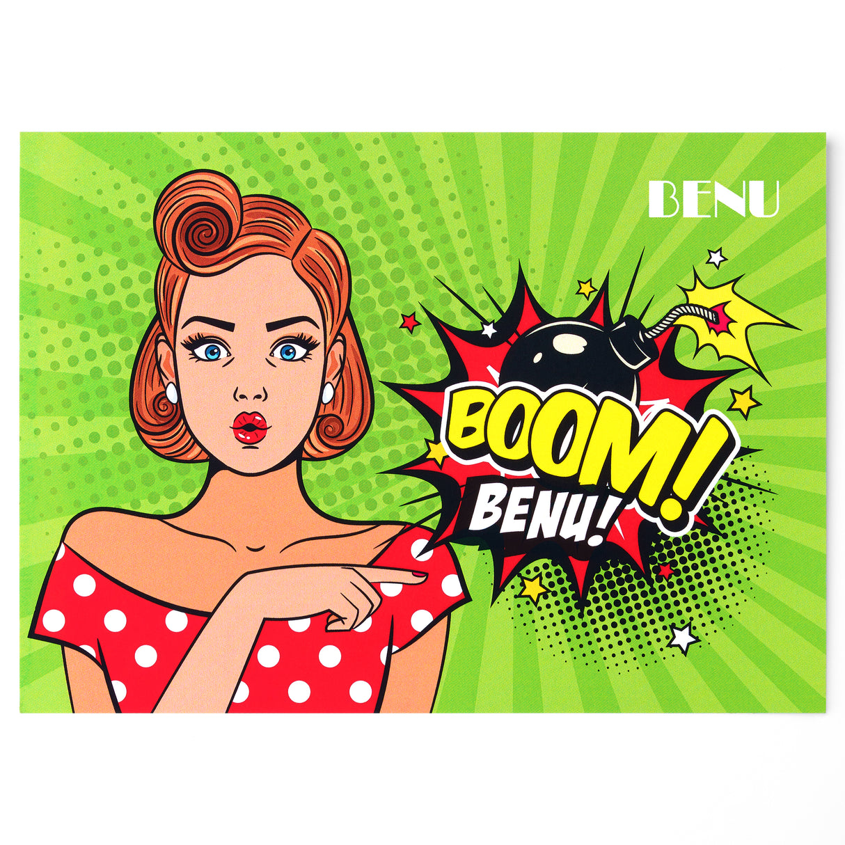 Benu Tribute Collection Pop Art Postcard Set