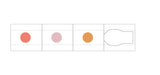 MU Inky Pen - Apricot Orange/Nadeshiko Pink/Bright Peach (BIP001) angle 2