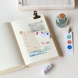 MU Inky Pen - Stone White/Iron Grey/Log Brown (BIP010) angle 2