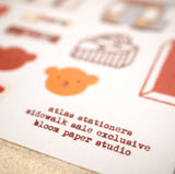 Bloom Paper Studio x Atlas Sidewalk Sale Sticker Sheet