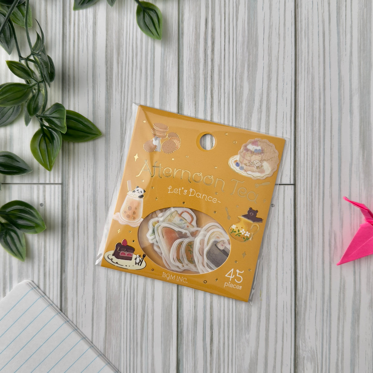 BGM Planner Sticker Flakes - Afternoon Tea Party - Odorow in Rhythm