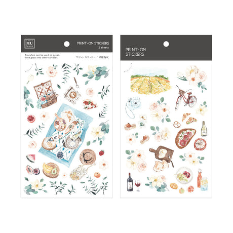 MU Print-On Sticker 111