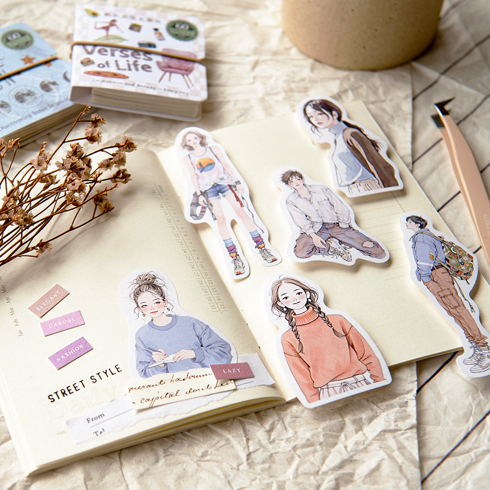 MU Girl Stickers 06