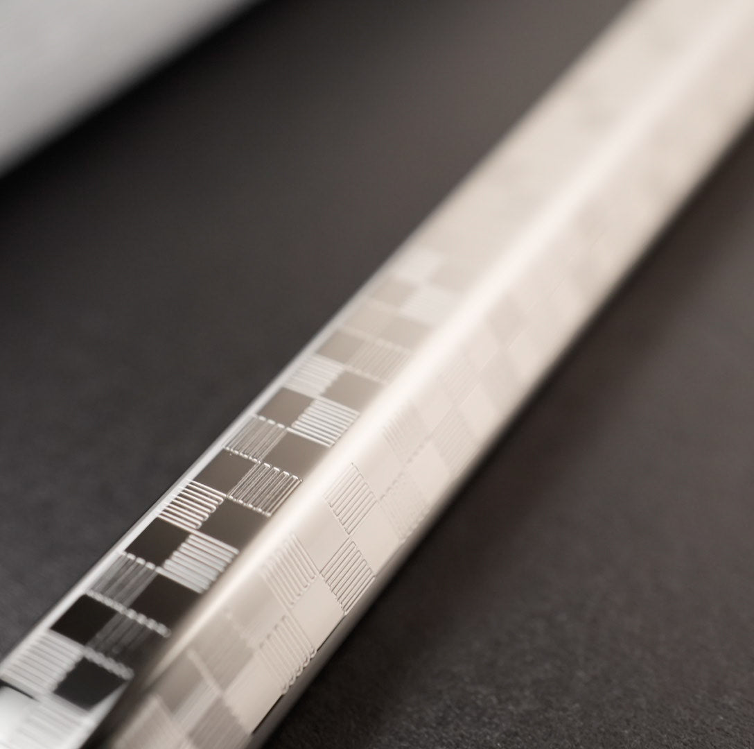 Caran D'Ache Damier Ecridor Ballpoint Pen - Grey Silver