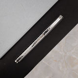 Caran D'Ache Damier Ecridor Fountain Pen - Grey Silver
