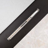 Caran D'Ache Damier Ecridor Rollerball Pen - Grey Silver