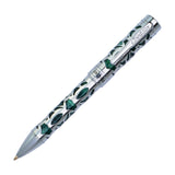Conklin Endura Deco Crest Ballpoint Pen - Forest Green/Chrome