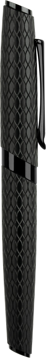 Diplomat Cobra Fountain Pen - Black Guilloche