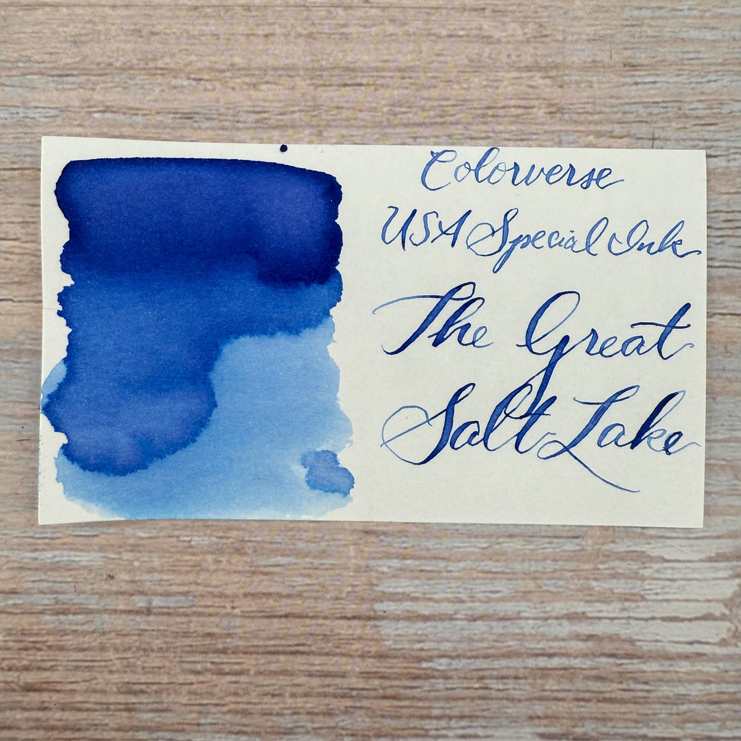 Colorverse USA The Great Salt Lake (Utah) - 15ml Bottled Ink