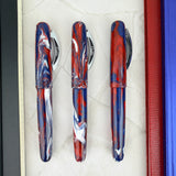Conklin All American Rollerball Pen - USA 250th Anniversary w/Chrome Trim (Limited Edition)