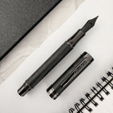 Conkin Endura Forged Carbon Fountain Pen
