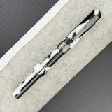 Conklin Mark Twain Crescent Collection Fountain Pen - Black/White