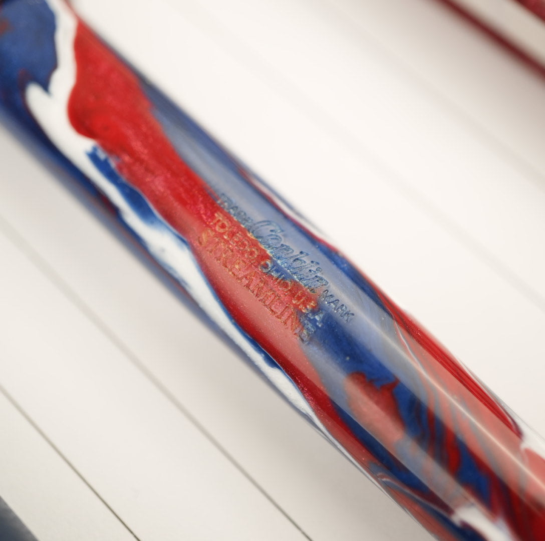 Conklin Streamline Fountain Pen - USA 250 w/ Chrome Trim (Limited Edition)