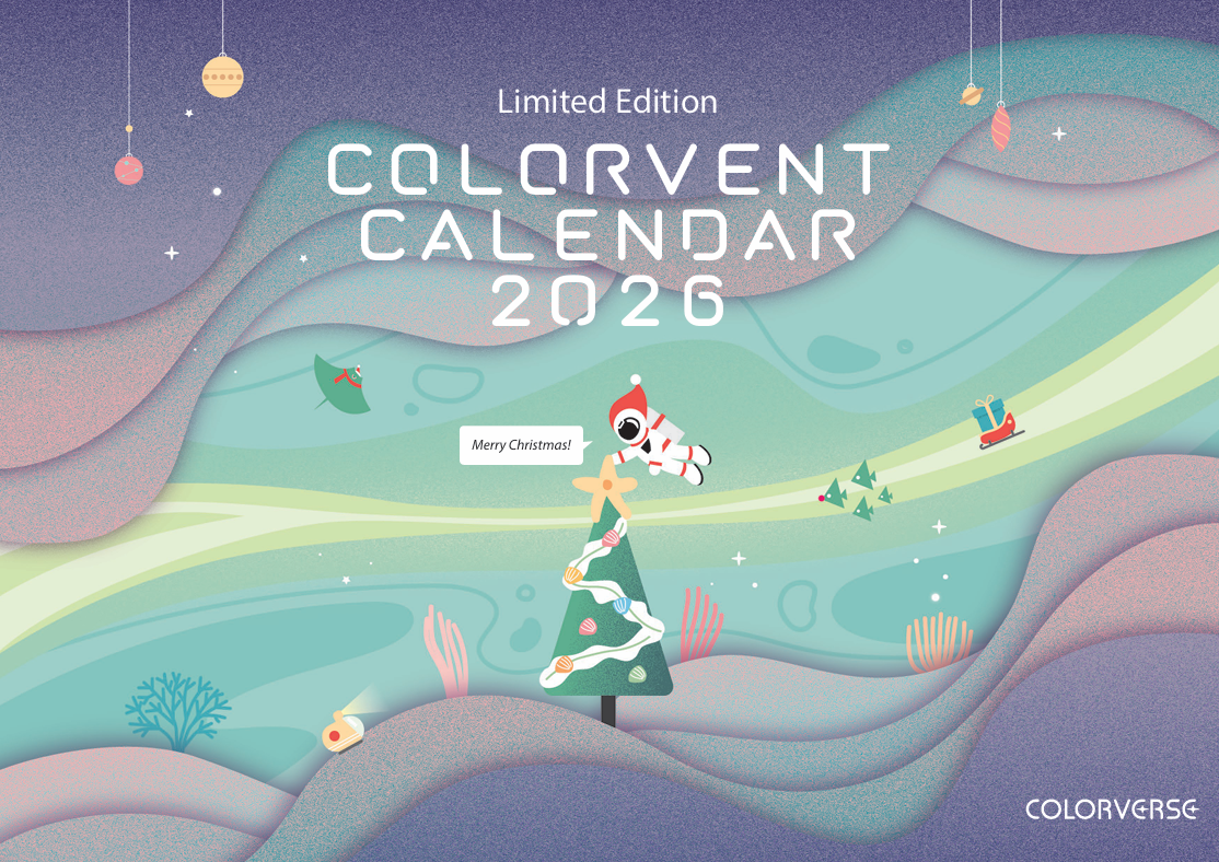 Colorverse Colorvent Calendar - 2026 Edition