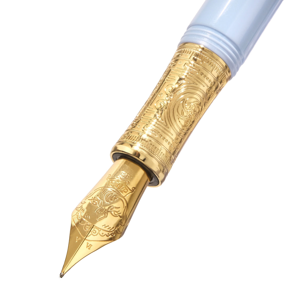 Ferris Wheel Press Masque Fountain Pen and Ink Set - Blue - Extra Fine Nib