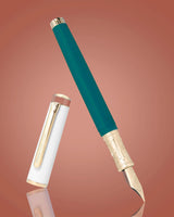 Ferris Wheel Press Masque Fountain Pen and Ink Set - Teal