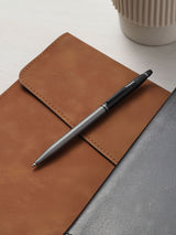 Click Tuxedo Satin Metallic Gray Ballpoint Pen Mechanism