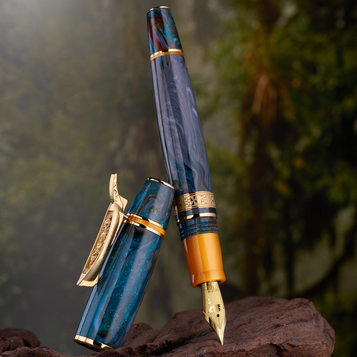 Delta Indigenous People Fountain Pen - Bajau w/14k Nib (Limited Edition)