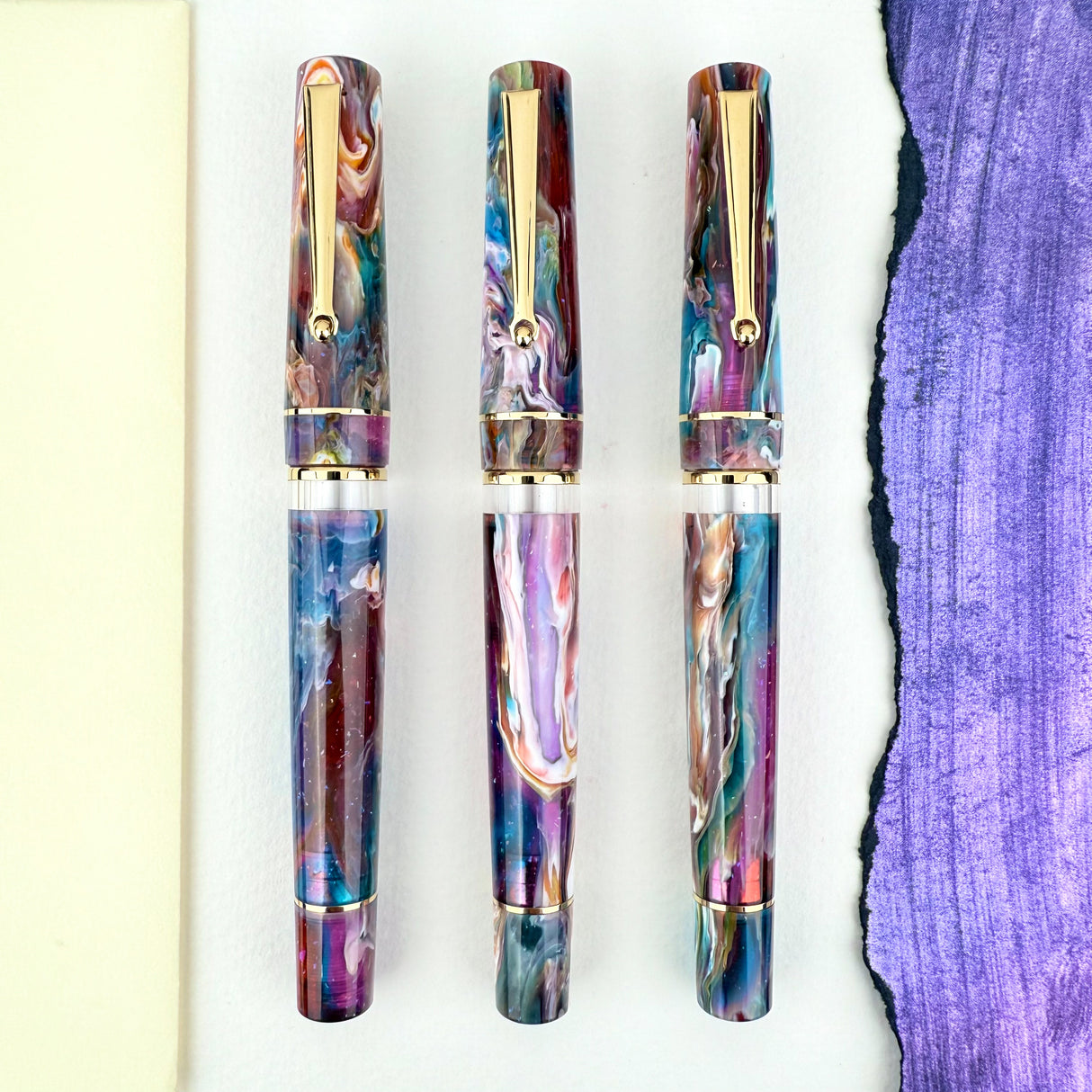 Delta Duna Fountain Pen - Primary Manipulation 6.0 (Atlas Exclusive)
