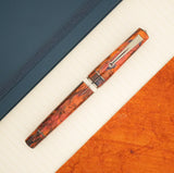Delta Duna Rollerball Pen - Montana Sunset w/ Ruthenium Trim (Limited Edition)