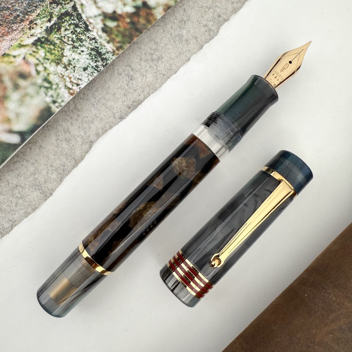 Delta Four Rings Collection Fountain Pen - Dolomiti Winter Stone (Limited Edition)