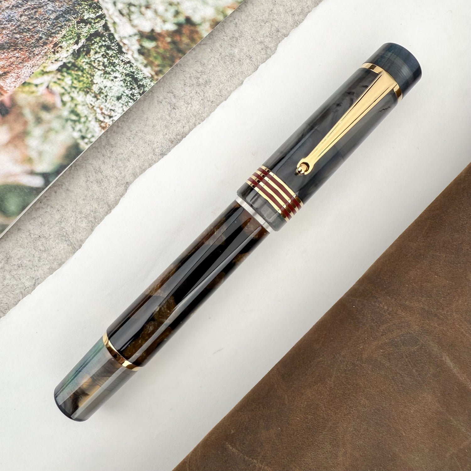 Delta Four Rings Collection Fountain Pen - Dolomiti Winter Stone (Limited Edition)
