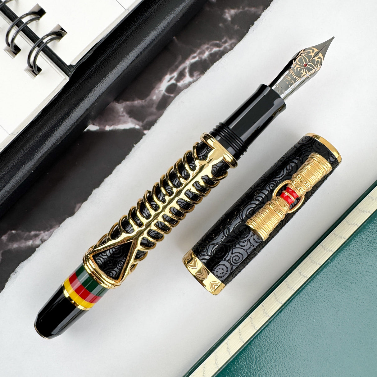 Delta Indigenous People Vermeil Fountain Pen - Simbu (Limited Edition)