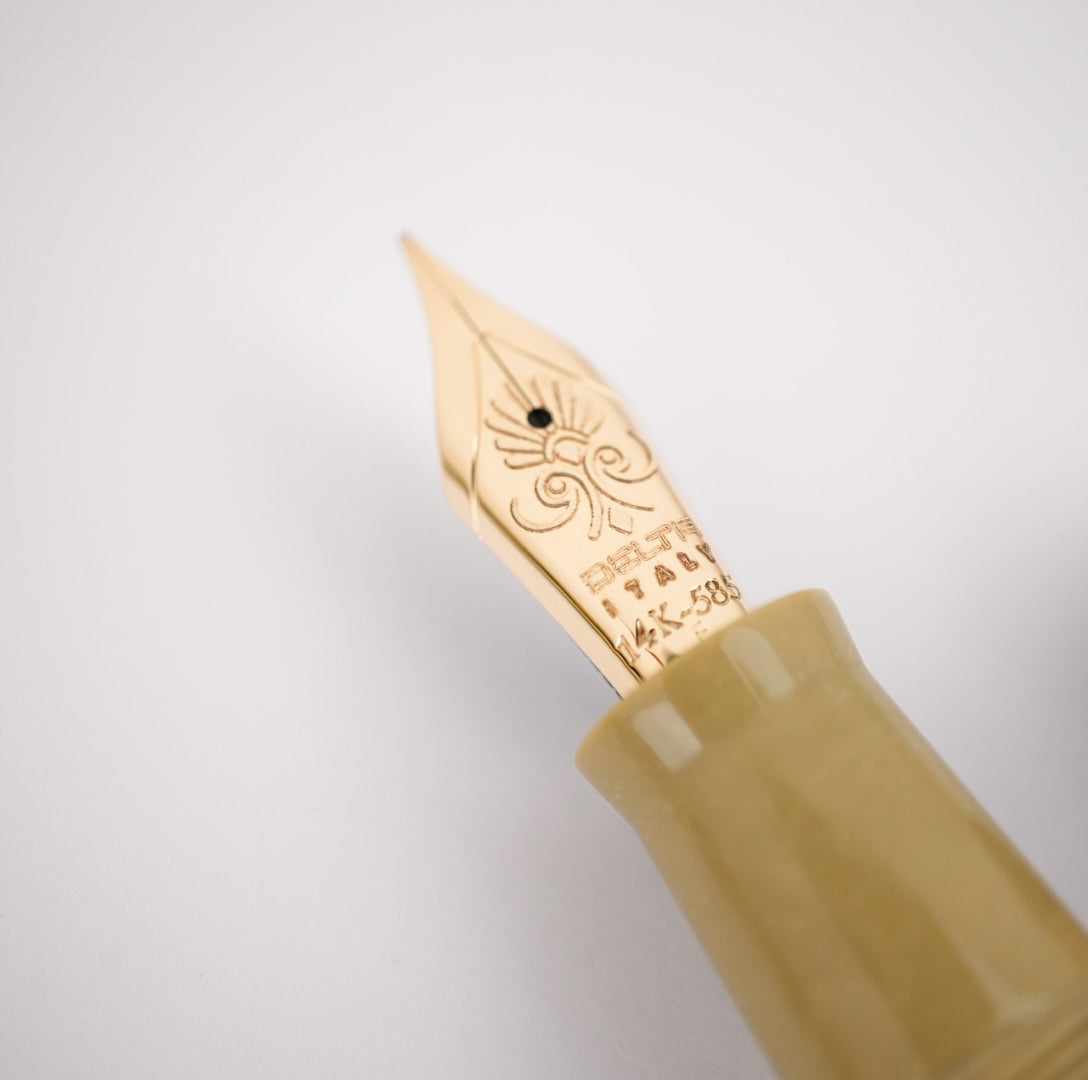 Delta Paestum K Fountain Pen (Gold Nib)