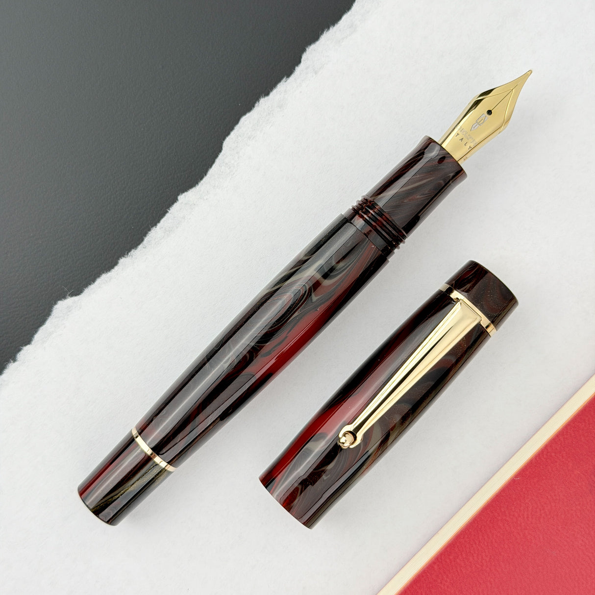 Delta Signs of Time Fountain Pen - Barocco (Special Edition)